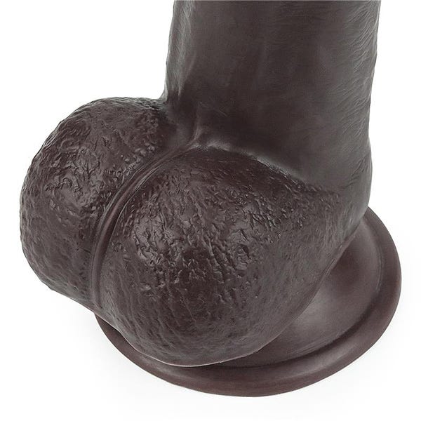 Lovetoy Sliding Skin 9-Inch Dual Layer Bendable Dong