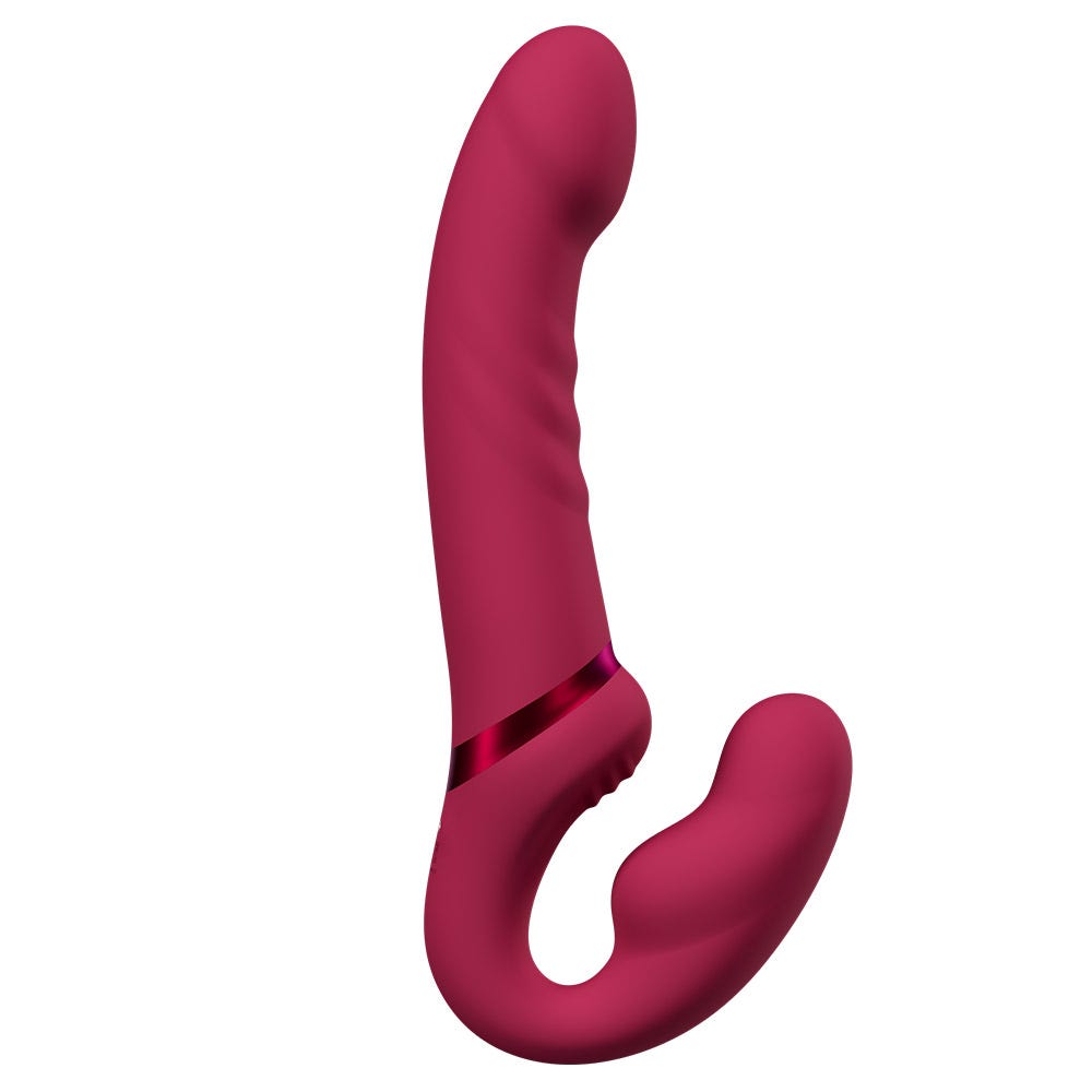 Lovense Lapis Double-Ended Vibrating Strapless Strap-On