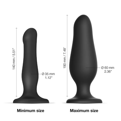 Strap-On-Me Inflatable Suction Cup Dildo