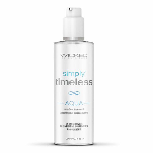 Wicked Simply Timeless Aqua Water-Based Intimate Lubricant 120ml