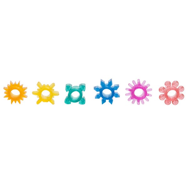 Senso 6-Pak Cock Ring Set