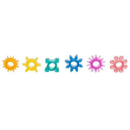 Senso 6-Pak Cock Ring Set