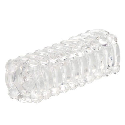 CalExotics Textured Ribbed Reversible Stroker