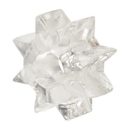 Basic Essentials Cock Ring Set of 4 - Clear