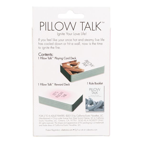 CalExotics Pillow Talk Card Game