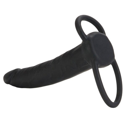 CalExotics Silicone Double Rider Double Penetration Cock Ring