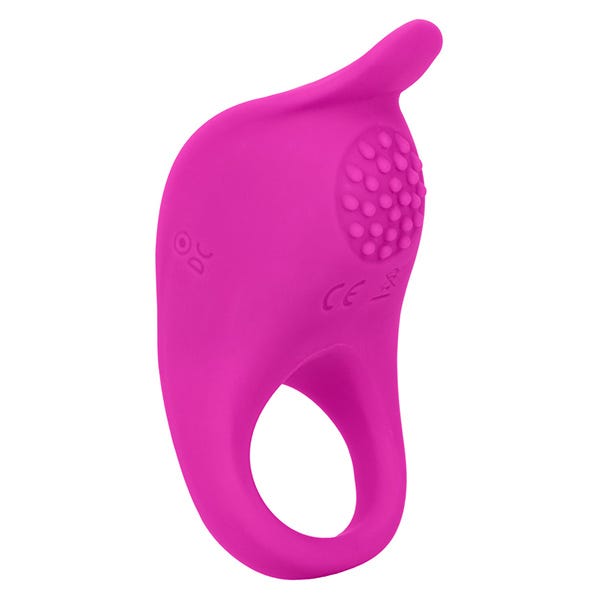 CalExotics Silicone Teasing Enhancer Vibrating Cock Ring
