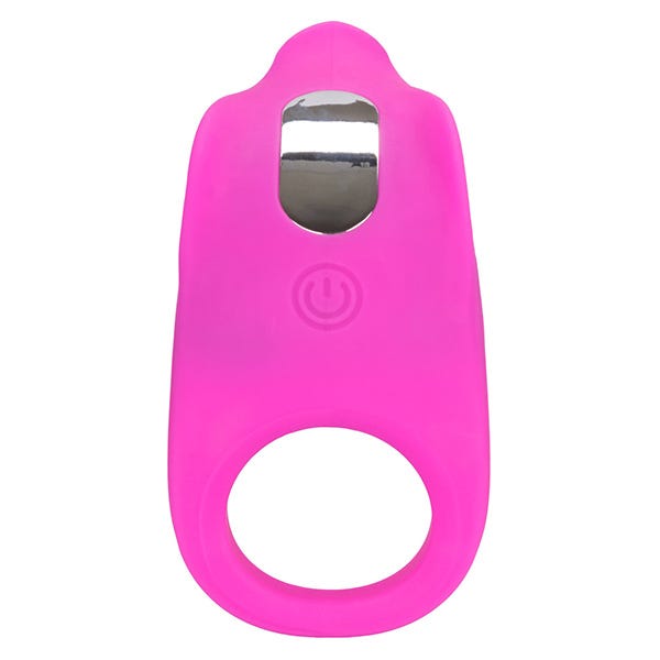 CalExotics Silicone Teasing Enhancer Vibrating Cock Ring
