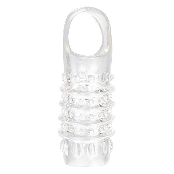 CalExotics Silicone Textured Stimulation Penis Enhancer
