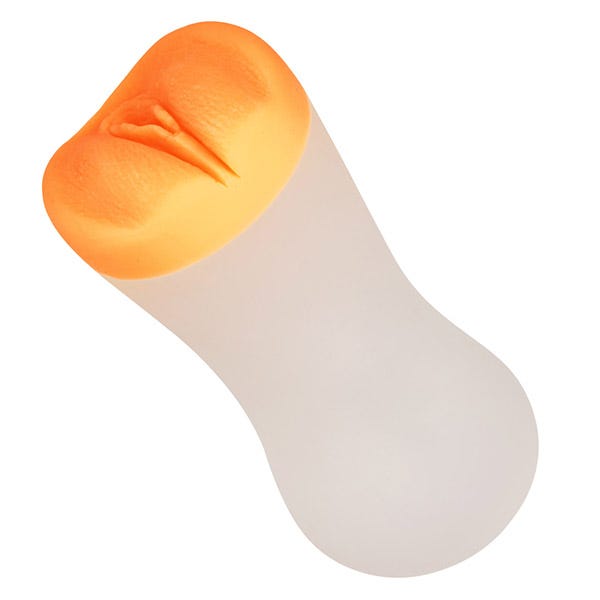 The Gripper Deep Vulva Grip Dual Density Two-Tone Stroker
