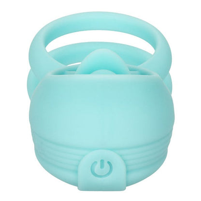 French Kiss Silicone Rechargeable Vibrating Enhancer with Cock Ring
