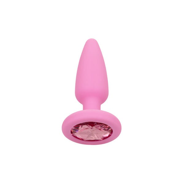 First Time Crystal Booty Kit Silicone Butt Plug Set