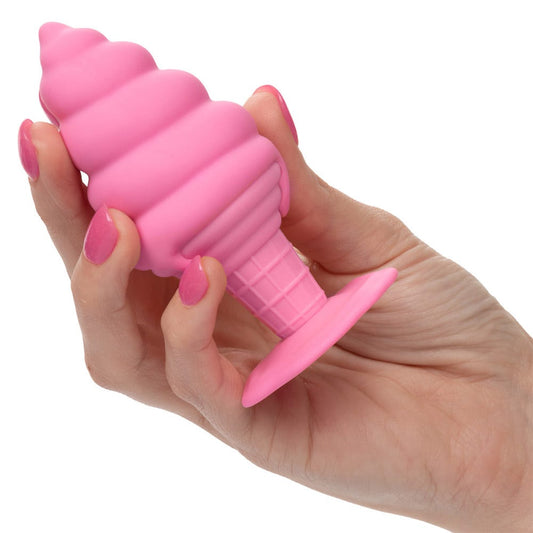CalExotics Naughty Bits Yum Bum Ice Cream Cone Butt Plug