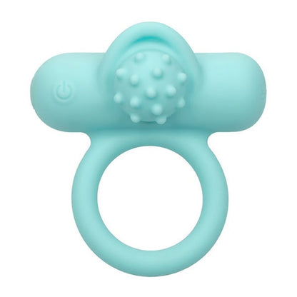 CalExotics Silicone Rechargeable Nubby Lovers Delight Vibrating Penis Ring
