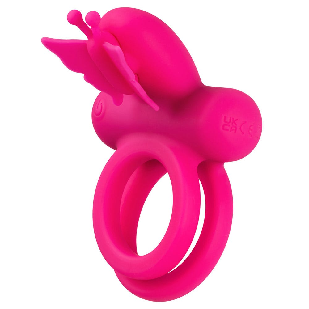 Calexotics Rechargeable Butterfly Dual Enhancer Ring