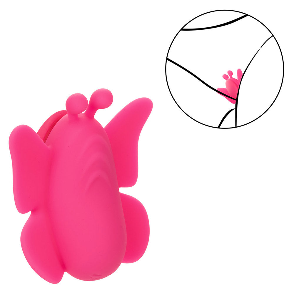 CalExotics Neon Vibes The Flutter Vibe Rechargeable Panty Vibrator