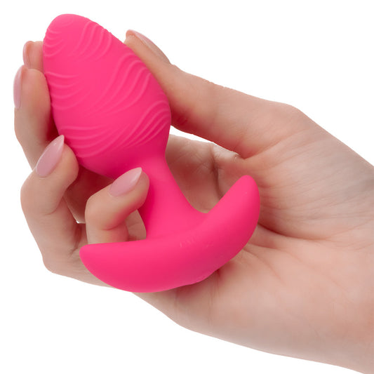 CalExotics Cheeky Rechargeable Vibrating Glow-In-The-Dark Butt Plug