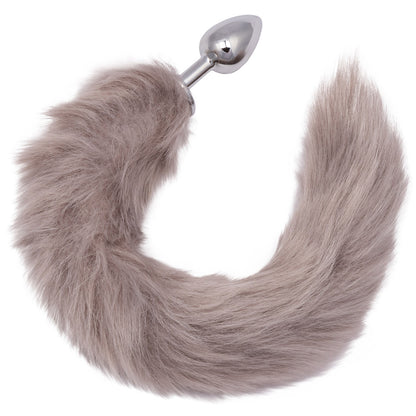 CalExotics Running Wild Grey Tail Butt Plug