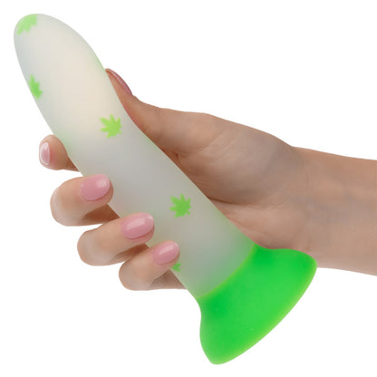 CalExotics Glow Stick Glow-in-the-Dark Leaf Dildo