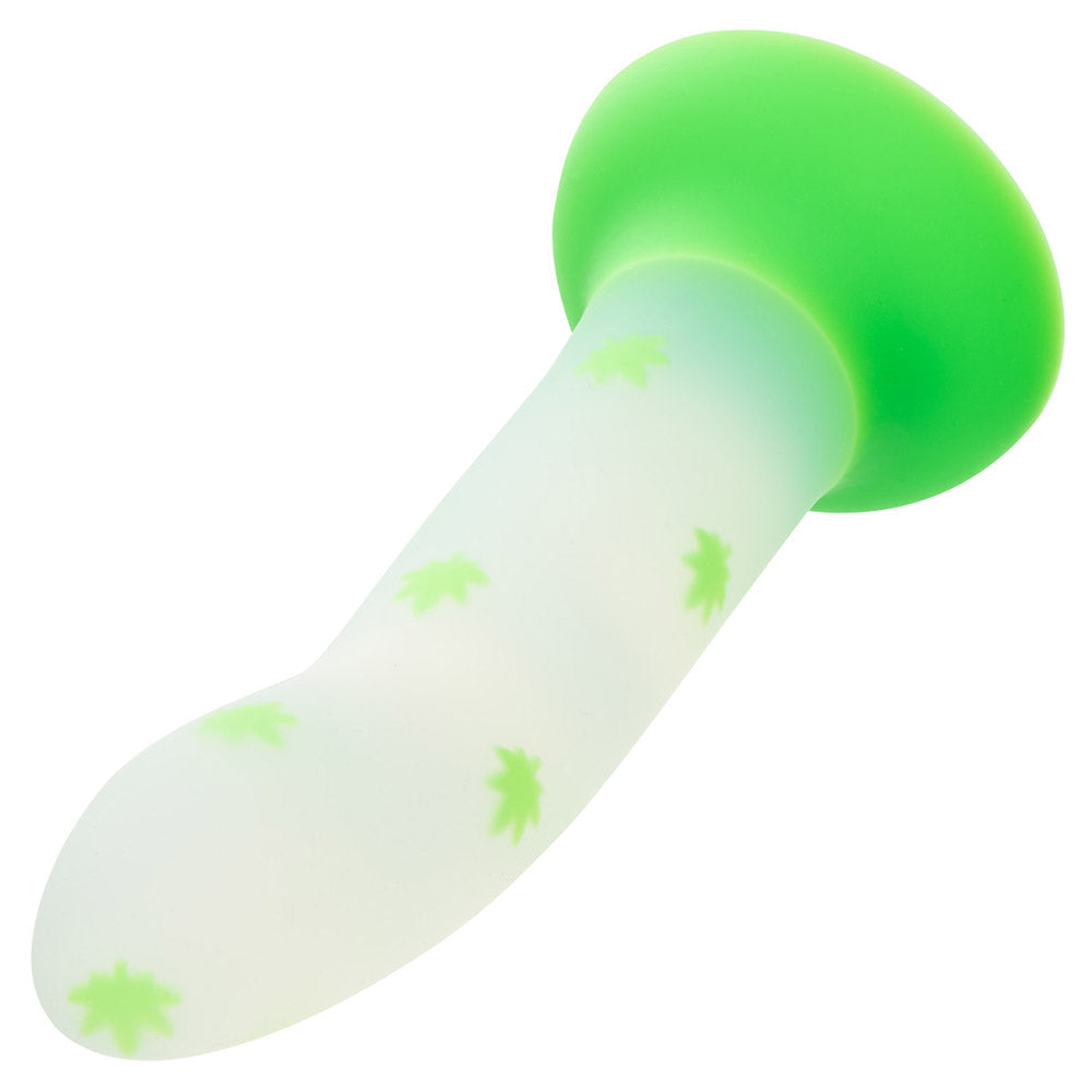 CalExotics Glow Stick Glow-in-the-Dark Leaf Dildo