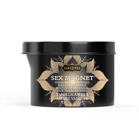 Kama Sutra Sex Magnet Pheromone Infused Massage Candle - 170g