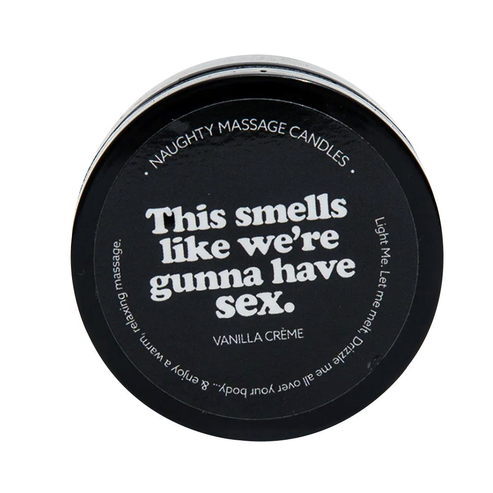 Kama Sutra Naughty Notes Massage Candle - 50g
