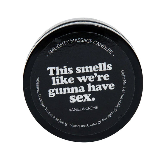 Kama Sutra Naughty Notes Massage Candle - 50g