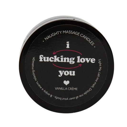 Kama Sutra Naughty Notes Massage Candle - 50g