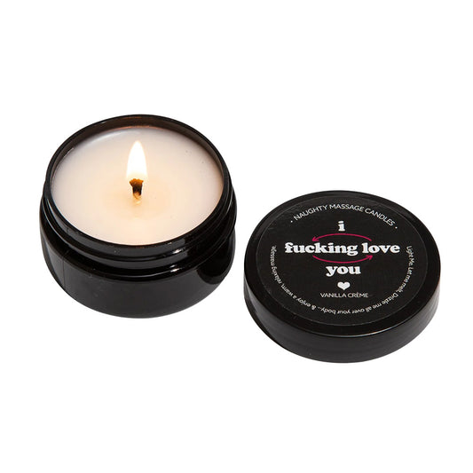 Kama Sutra Naughty Notes Massage Candle - 50g