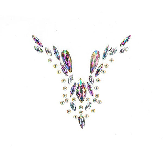Le Desir Bling Deep-V Chest Jewels
