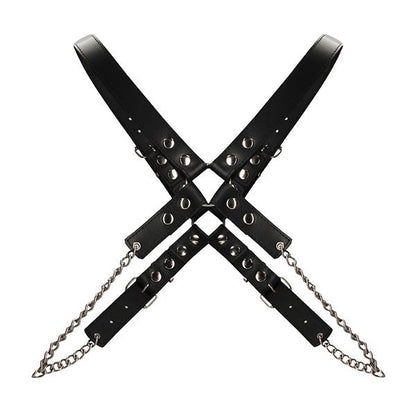 Ouch Chain Harness OS Black