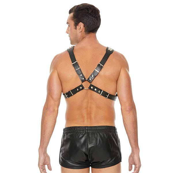 Ouch Pyramid Stud Body Harness