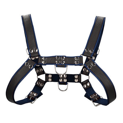 Ouch Chest Bonded Leather Bulldog Harness
