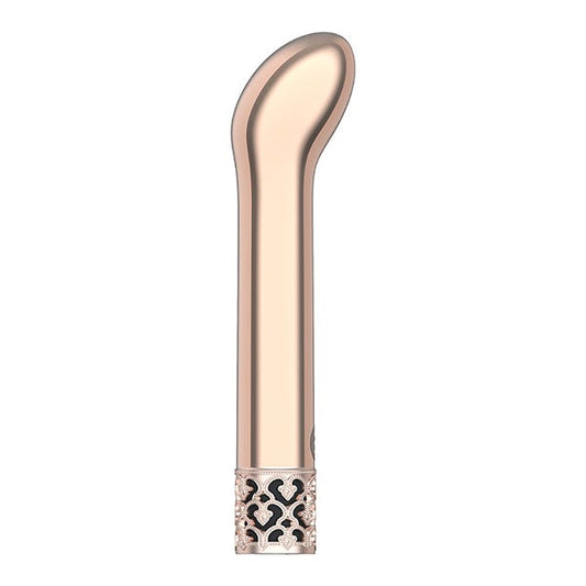 Royal Gems Jewel Rechargeable G-Spot Vibrator - Rose