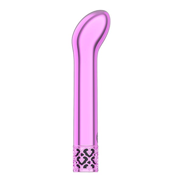 Royal Gems Jewel Rechargeable G-Spot Vibrator - Pink