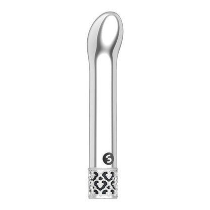 Royal Gems Jewel Rechargeable G-Spot Vibrator - Silver