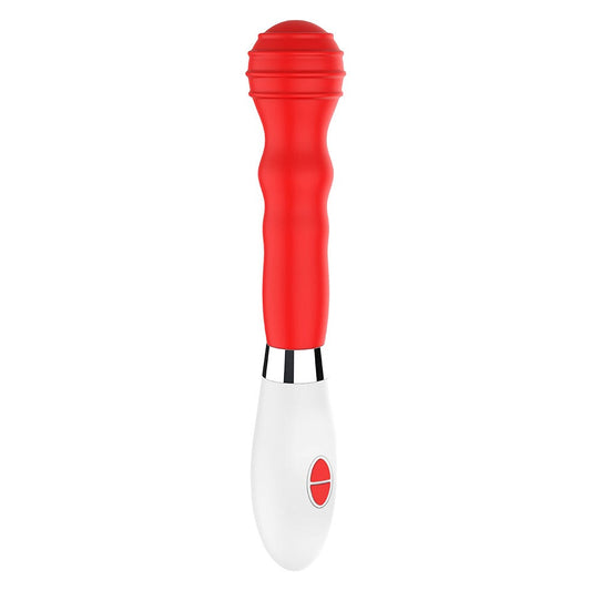 Luminous Alida Ultra-Soft Silicone 10-Speed Vibrator - Red