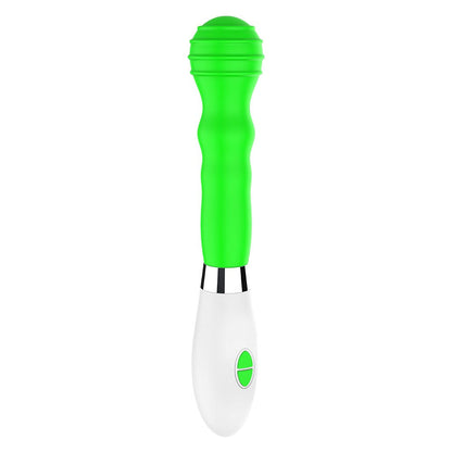 Luminous Alida Ultra-Soft Silicone 10-Speed Vibrator - Green