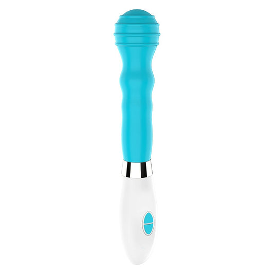 Luminous Alida Ultra-Soft Silicone 10-Speed Vibrator - Turquoise