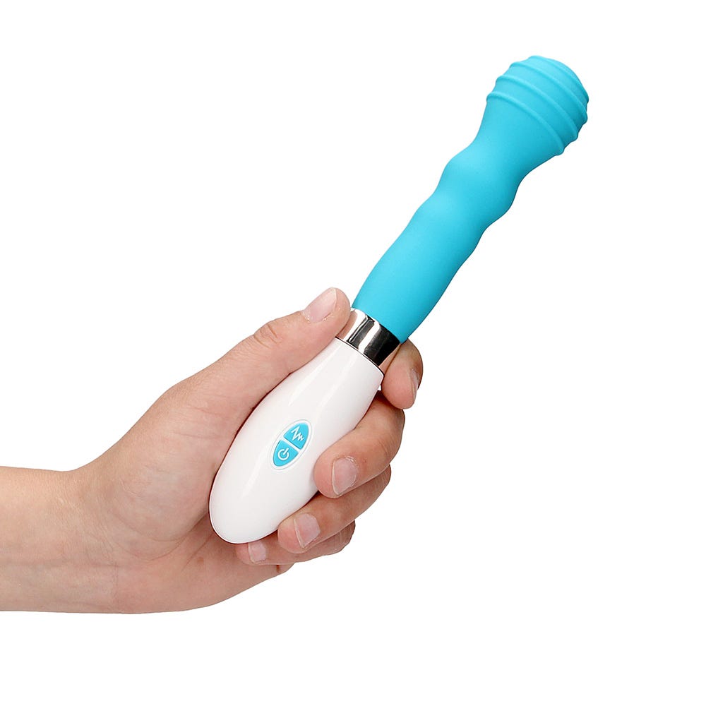 Luminous Alida Ultra-Soft Silicone 10-Speed Vibrator - Turquoise