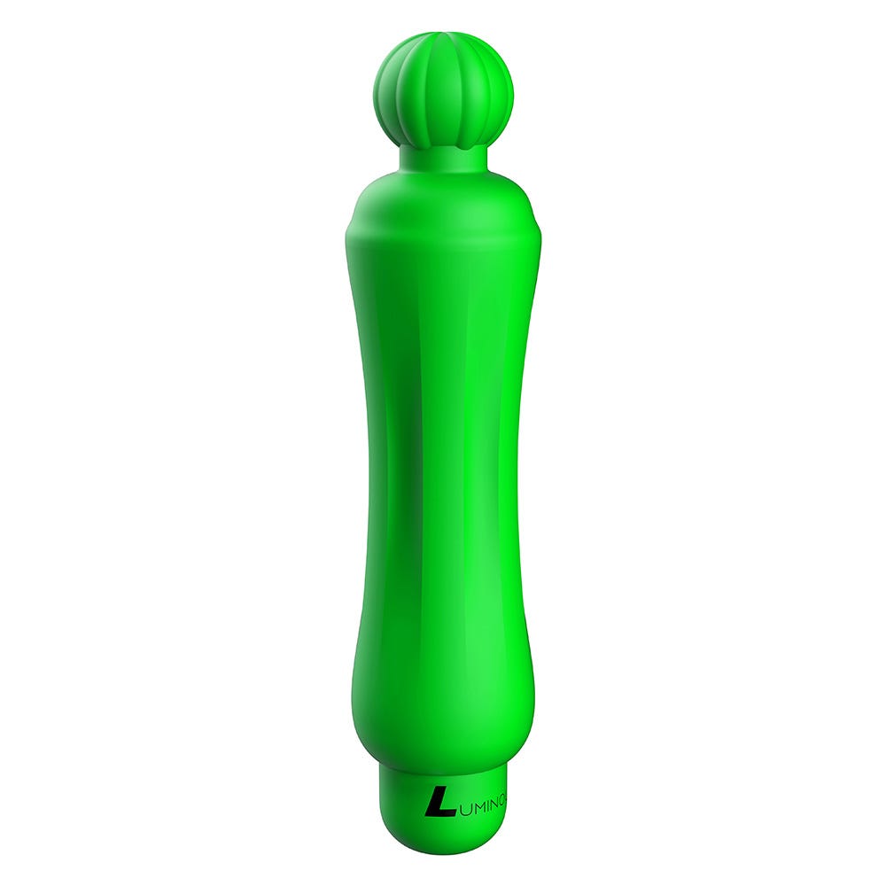 Luminous Demi Ultra Soft Silicone 10-Speed Round Tip Bullet Vibrator ...