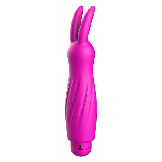 Luminous Sofia Ultra Soft Silicone 10-Speed Bunny Bullet Vibrator - Fuchsia