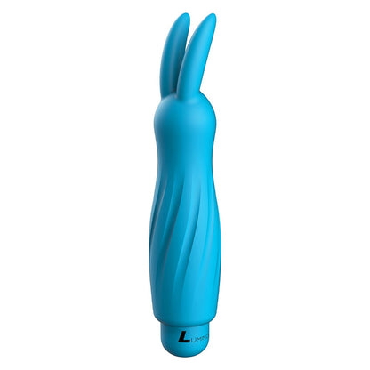 Luminous Sofia Ultra Soft Silicone 10-Speed Bunny Bullet Vibrator - Turquoise