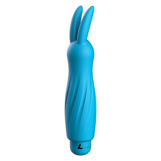 Luminous Sofia Ultra Soft Silicone 10-Speed Bunny Bullet Vibrator - Turquoise