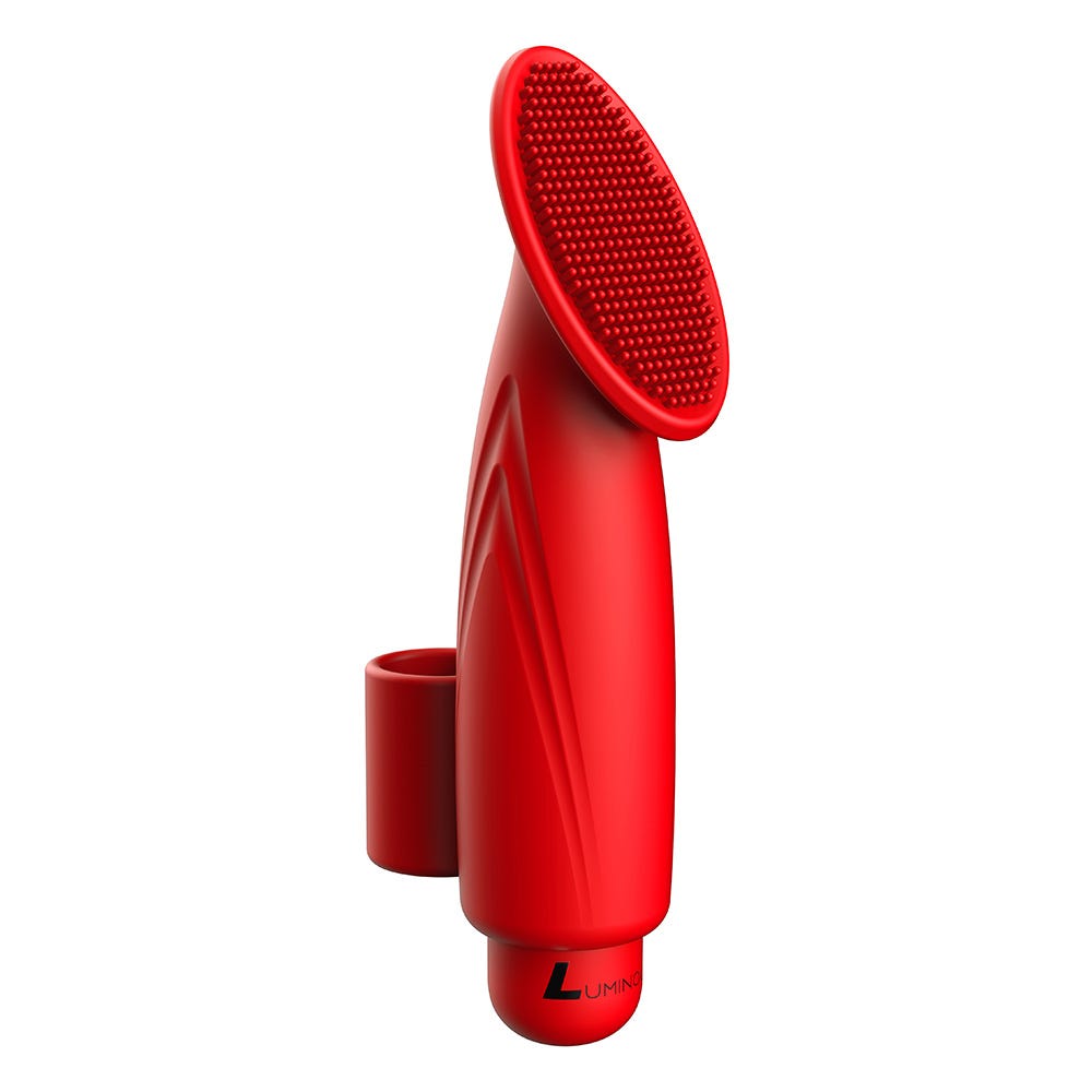 Luminous Thea Ultra Soft Silicone 10-Speed Vibrator - Red