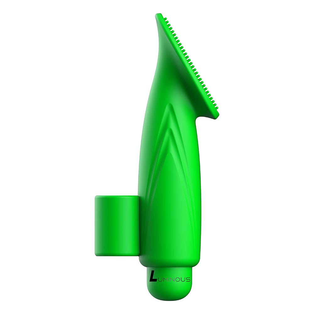 Luminous Thea Ultra Soft Silicone 10-Speed Vibrator - Green