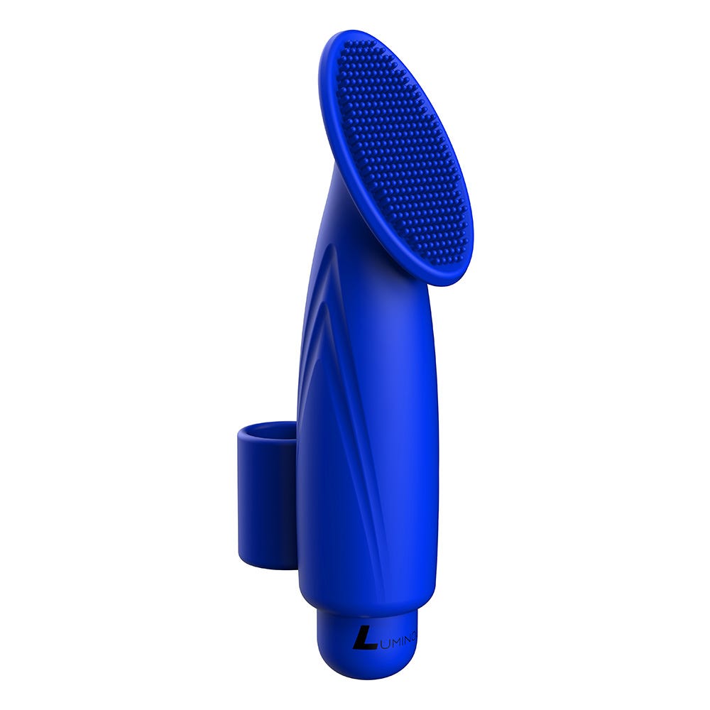 Luminous Thea Ultra Soft Silicone 10-Speed Vibrator - Blue