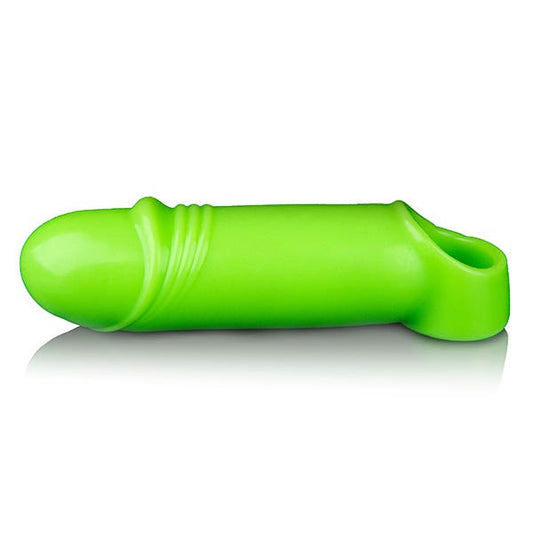 Ouch! Glow In the Dark Smooth Thick Stretchy Penis Sleeve