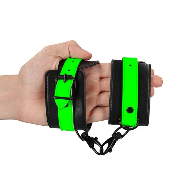 Ouch! Glow In the Dark Ankle Cuffs