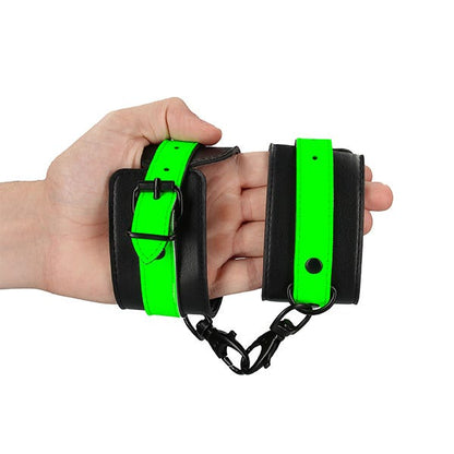 Ouch! Glow In the Dark Ankle Cuffs